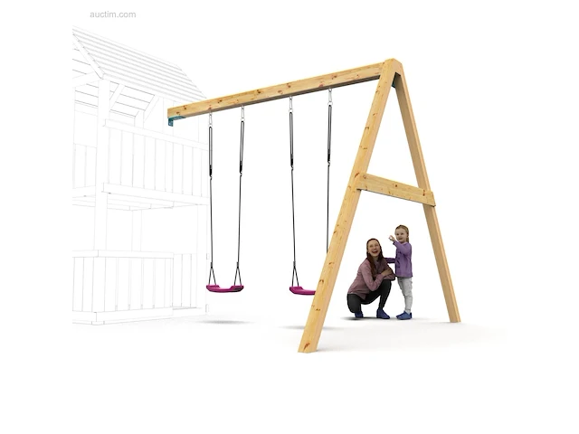 Speeltoestel snuggly snuggly swing deluxe upgrade... - afbeelding 5 van  8