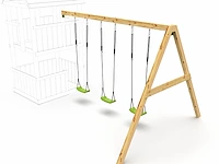 Speeltoestel snuggly snuggly swing deluxe upgrade... - afbeelding 3 van  8