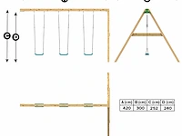 Speeltoestel snuggly snuggly swing deluxe upgrade... - afbeelding 4 van  7
