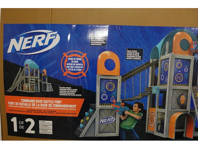 Speeltoren kidkraft/nerf - afbeelding 2 van  5