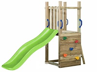 Speeltoren met schuifaf