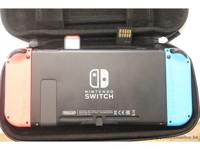 Spelconsole nintendo switch plus 2 spelletjes, zonder kabels werking niet gekend - afbeelding 4 van  4