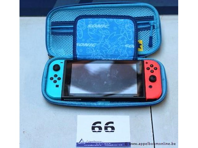 Spelconsole nintendo switch, zonder kabels, werking niet gekend - afbeelding 1 van  3