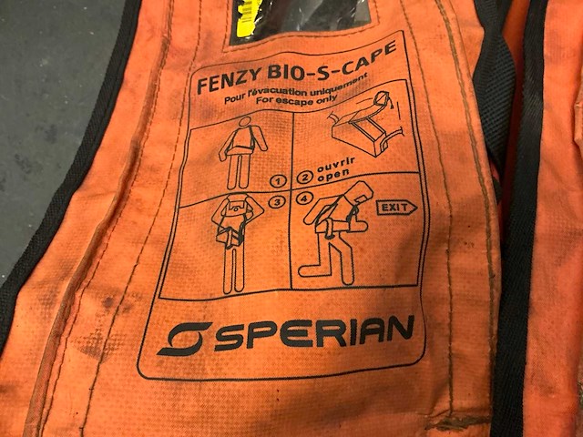 Sperian fenzy bio-s-cape ontsnappings ademhalingskit (2x) - afbeelding 4 van  6