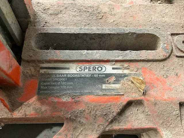 Spero spas9001 boorstatief - afbeelding 5 van  8