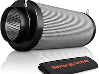 Spider farmer 4 inch koolstoffilter voor kweektent - afbeelding 1 van  5