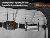 Spider farmer 4 inch koolstoffilter voor kweektent - afbeelding 4 van  5