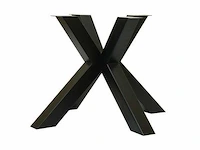 Spider-potenset zwart metaal (1x) - afbeelding 3 van  3