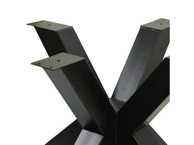 Spider-potenset zwart metaal (1x) - afbeelding 2 van  3