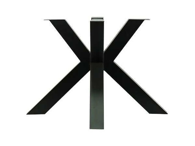 Spider-potenset zwart metaal (1x) - afbeelding 1 van  2