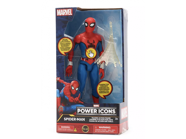 Spiderman talking action figure - afbeelding 1 van  3