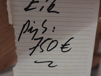 Spiderpoot in eik - afbeelding 4 van  4