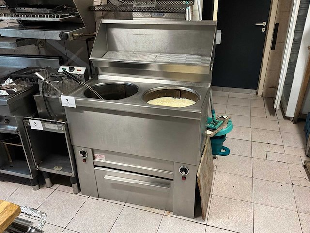 Spidex rvs friteuse - afbeelding 1 van  5