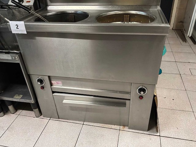 Spidex rvs friteuse - afbeelding 2 van  5