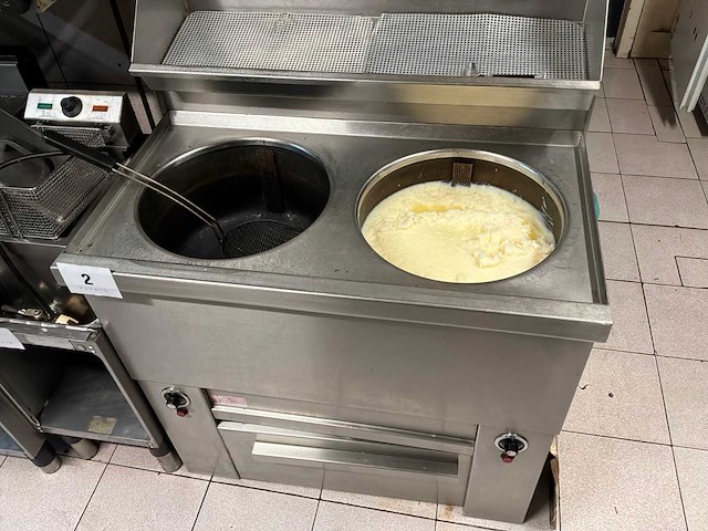 Spidex rvs friteuse - afbeelding 3 van  5