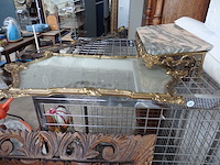 Spiegel + console (koper) - afbeelding 1 van  2