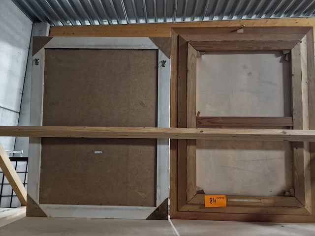 Spiegel en antieken schilderij - afbeelding 5 van  5