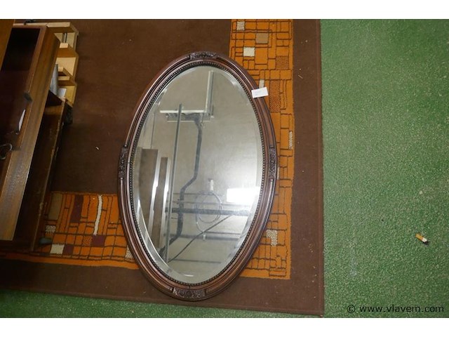 Spiegel in hout - afbeelding 1 van  1