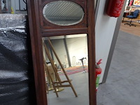 Spiegel in houten kader - afbeelding 1 van  2