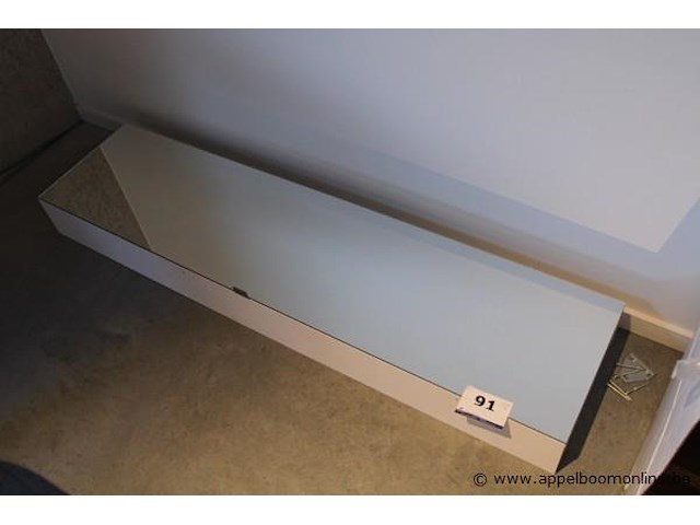 Spiegel-kolomkast afm 165x40x16cm - afbeelding 1 van  1