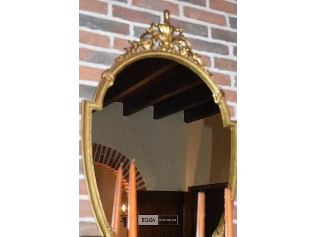 Spiegel met div vintage deco - afbeelding 2 van  5