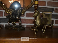 Spiegel met div vintage deco - afbeelding 4 van  5