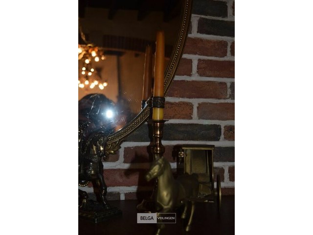 Spiegel met div vintage deco - afbeelding 5 van  5