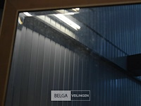 Spiegel met geribbelde kader - afbeelding 2 van  3