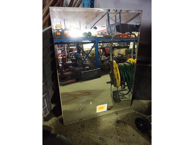 Spiegel met geslepen rand 70 x 95 cm - afbeelding 1 van  1