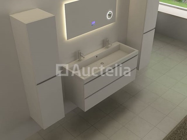 Spiegel met led verlichting & bluetooth - 100 cm - afbeelding 1 van  4