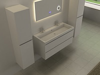 Spiegel met led verlichting & bluetooth - 100 cm - afbeelding 1 van  4