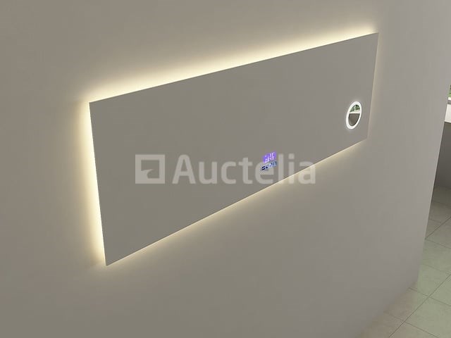 Spiegel met led verlichting & bluetooth - 150 cm - afbeelding 2 van  4
