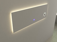 Spiegel met led verlichting & bluetooth - 150 cm - afbeelding 1 van  4