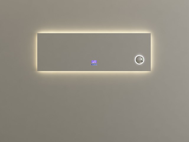 Spiegel met led verlichting & bluetooth - 150 cm - afbeelding 1 van  4