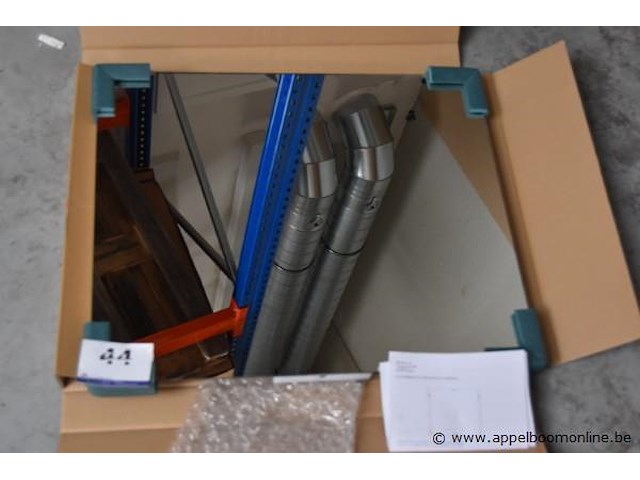 Spiegel, roelens nv, eco mirror alu profiles no lighting, werking niet gekend - afbeelding 1 van  4