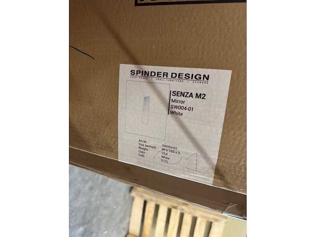 Spiegel spinder design - afbeelding 2 van  2