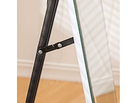 Spiegel van de volledige lengte, 150 x 40 cm, vrijstaande spiegel met dimbare led-verlichting - afbeelding 6 van  8