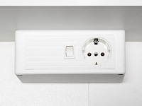 Spiegelkast bobbi 60cm model 1 3 deuren & ledverlichting - wit - afbeelding 4 van  7