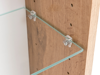 Spiegelkast karan 120cm 3 deuren met verlichting - eik - afbeelding 7 van  7