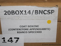 Spiegelkast, kristalia, coat boxone, aluminium structuur, model 20box14/bncsp - afbeelding 3 van  4