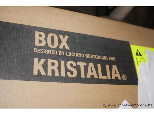 Spiegelkast, kristalia, coat boxone, aluminium structuur, model 20box14/bncsp - afbeelding 4 van  4