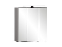 Spiegelkast meran | 60 x 20 x 64 cm | grijs - afbeelding 1 van  7