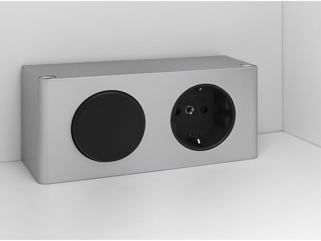 Spiegelkast meran | 60 x 20 x 64 cm | grijs - afbeelding 3 van  7