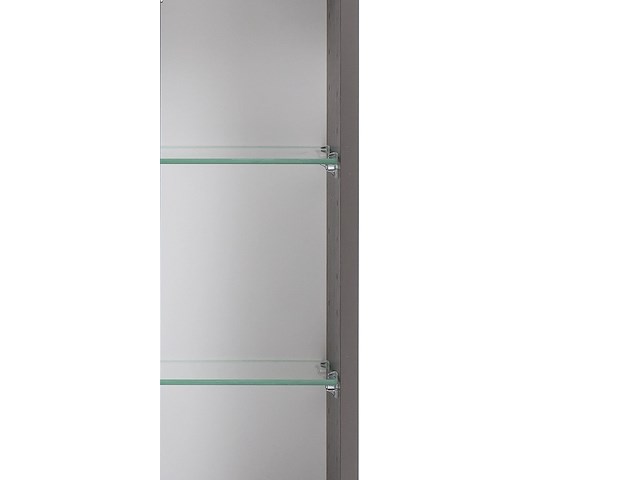 Spiegelkast meran | 60 x 20 x 64 cm | grijs - afbeelding 4 van  7