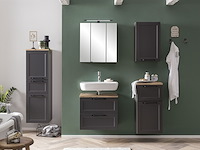 Spiegelkast meran | 60 x 20 x 64 cm | grijs - afbeelding 7 van  7