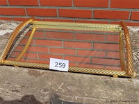 Spiegelplateau verguld 24k - afbeelding 1 van  5