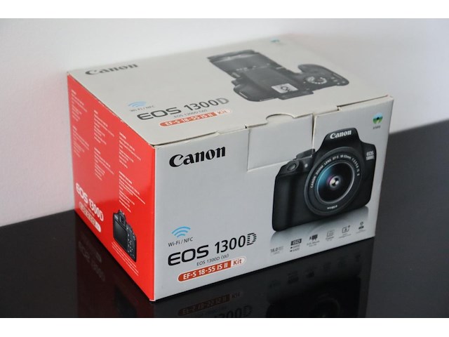 Spiegelreflexcamera canon eos 1300d - afbeelding 2 van  11