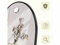 Spiegelstandaard - aluminium legering frame - gehard glas - afbeelding 2 van  7