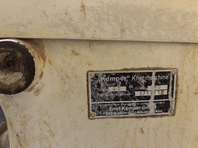 Spiraalkneder kemper - afbeelding 4 van  4