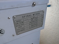 Spiraalkneedmachine dough master usa - afbeelding 5 van  5